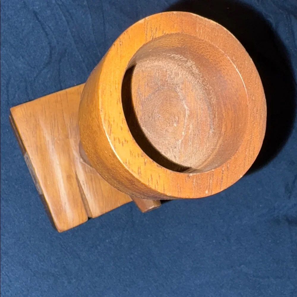 West Elm WOOD Candle Stick (votive)